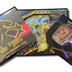 An ETB, collection box, and tin, all for Crown Zenith.